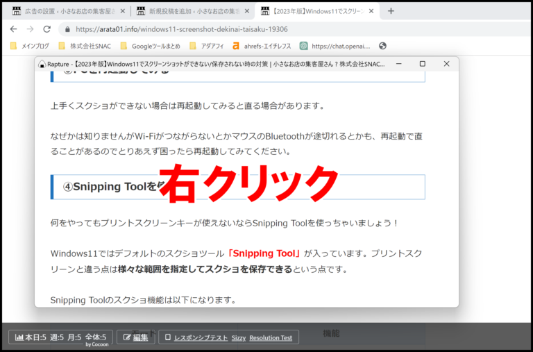 Rapture(おにぎり)の蛍光ペンの使い方